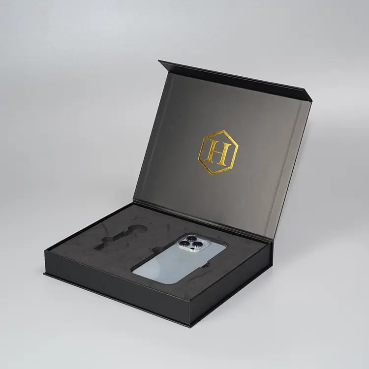 Black Magnetic Gift Box 4