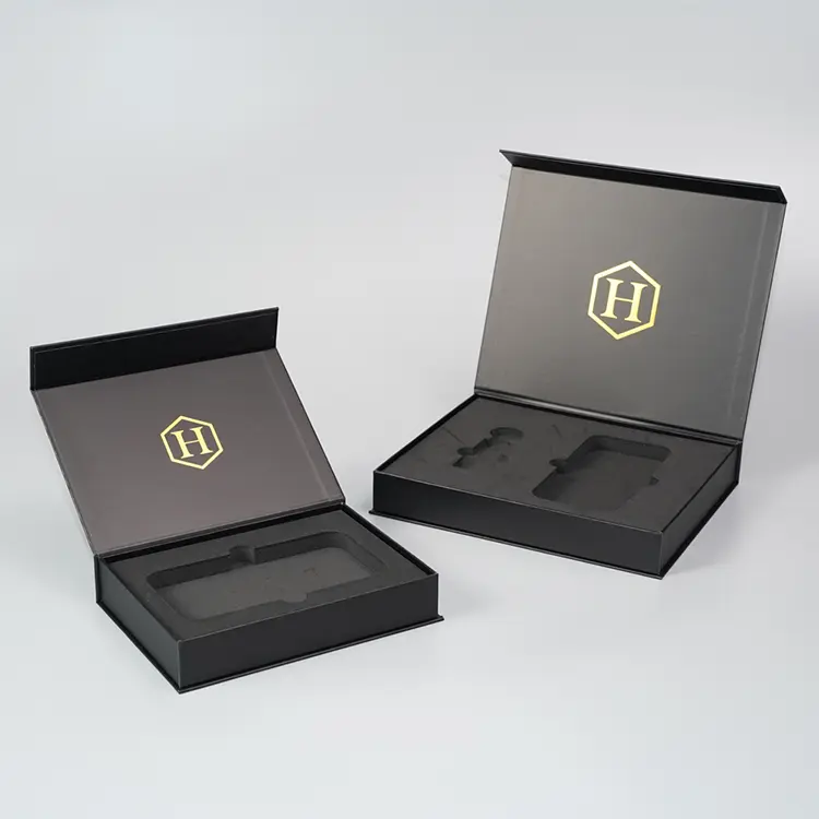 Black Magnetic Gift Box 7