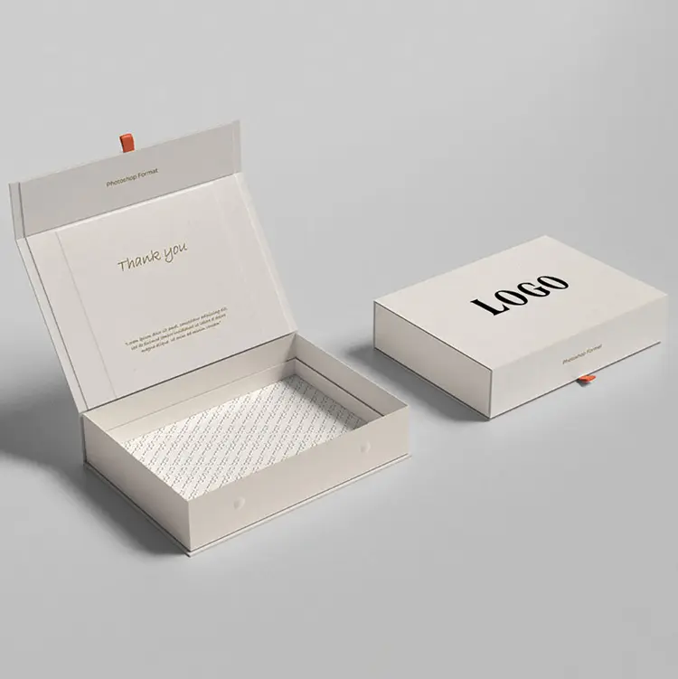 Book shaped Rigid Paper Gift Box 1