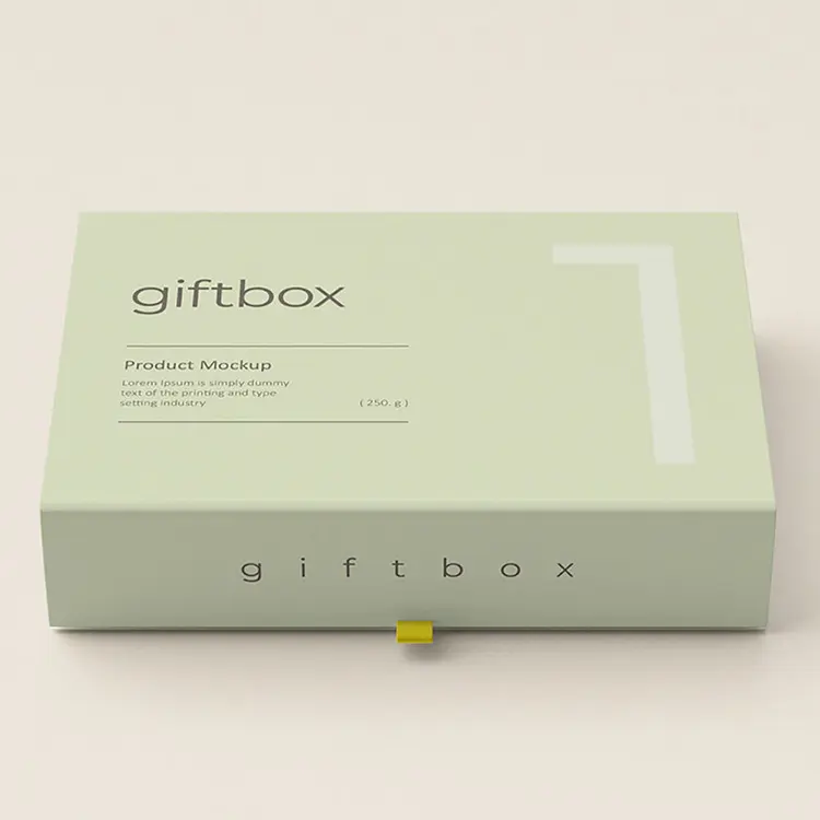 Book shaped Rigid Paper Gift Box 5