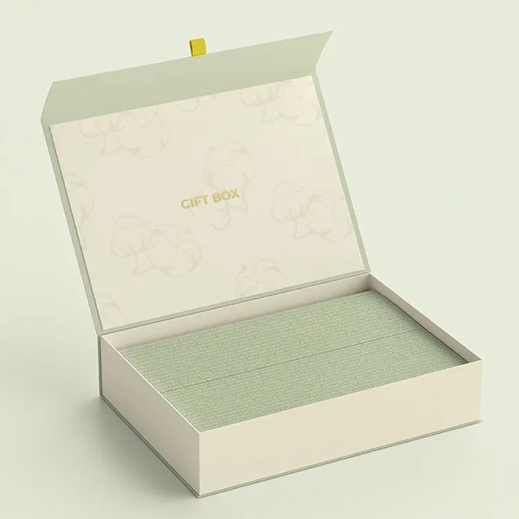 Book shaped Rigid Paper Gift Box 6
