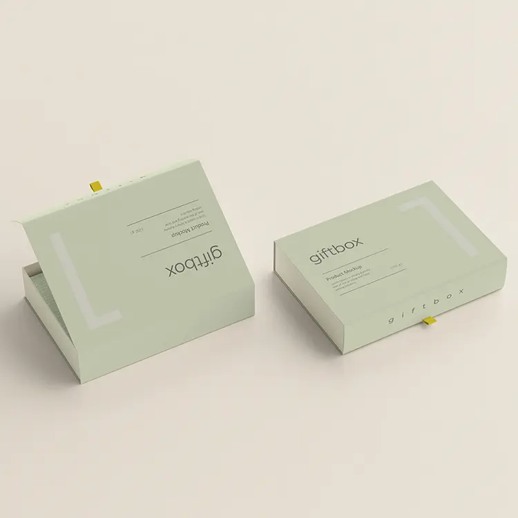 Book shaped Rigid Paper Gift Box 7
