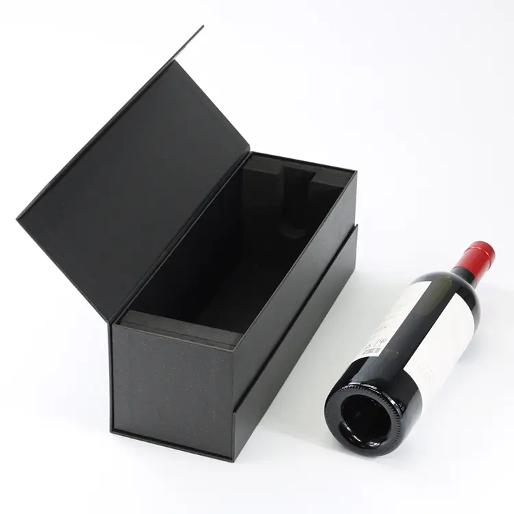Customized Magnetic Red Wine Packaging Boxes 8