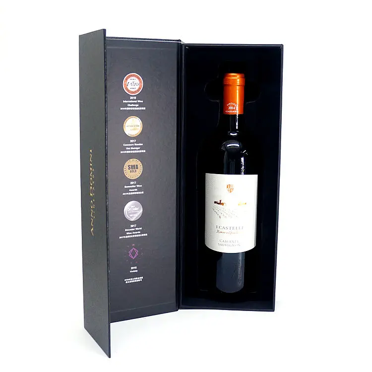 Foldable Magnetic Single Wine Box 3