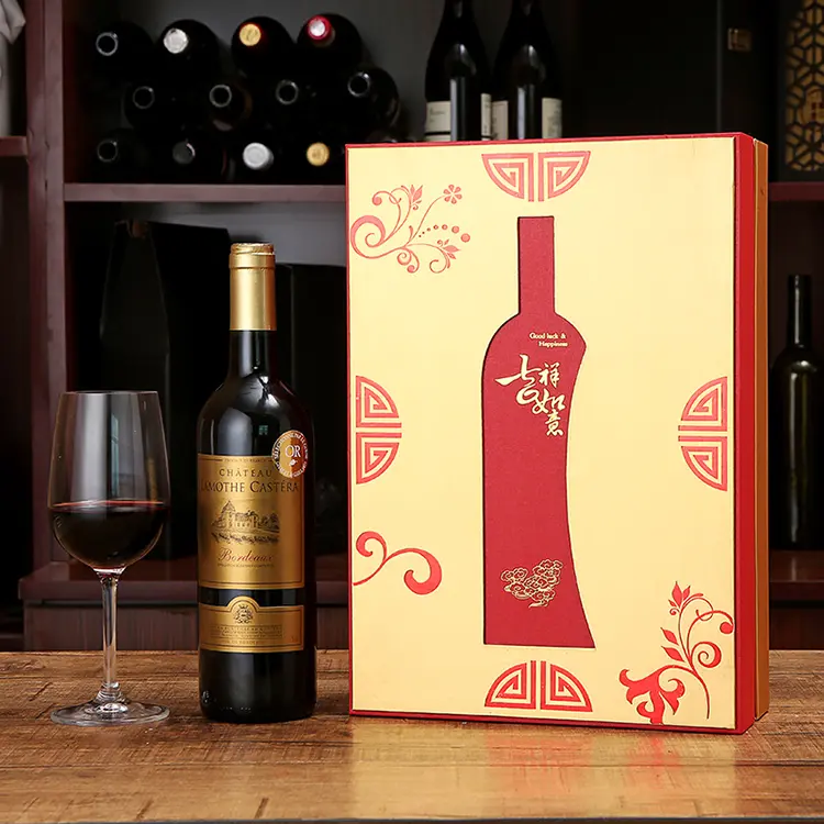 Folding Box Wine Magnetic Foil Rigid Boxes 10