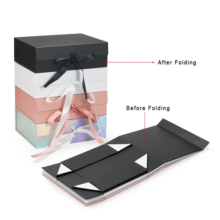 Luxury Black Magnetic Gift Box 5