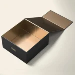 Magnetic Gold Black Gift Box 1