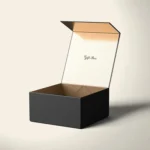 Magnetic Gold Black Gift Box 2