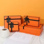 Orange Rigid Gift Box 4
