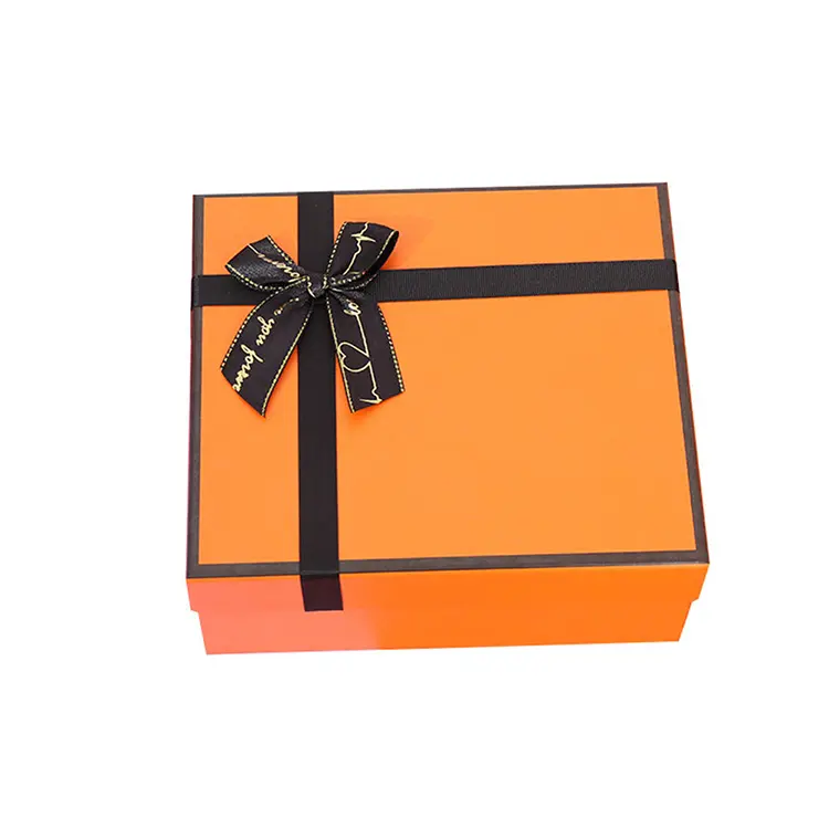 Orange Rigid Gift Box 6