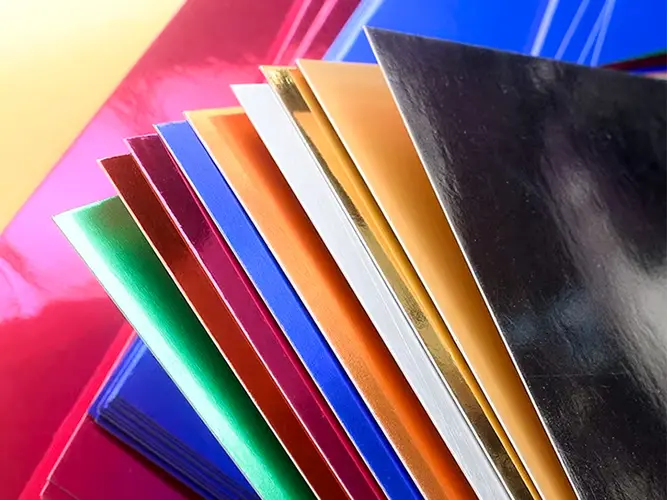 PET Metallic Paper