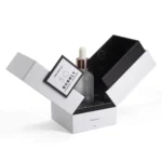 White Packaging Box Double Door Perfume Gift Box With Logo 2