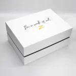 White Rigid Paper Gift Box 2