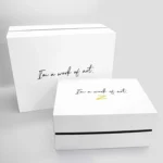 White Rigid Paper Gift Box 3