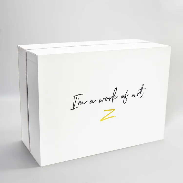 White Rigid Paper Gift Box 4