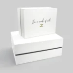 White Rigid Paper Gift Box 6