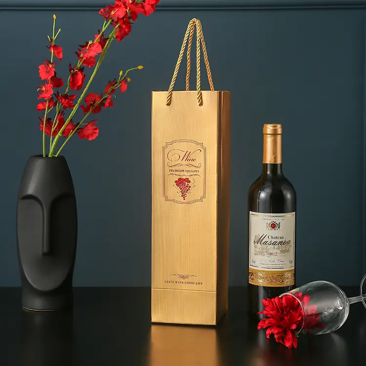 Wine Gift Bags For Single Double Bottles 11