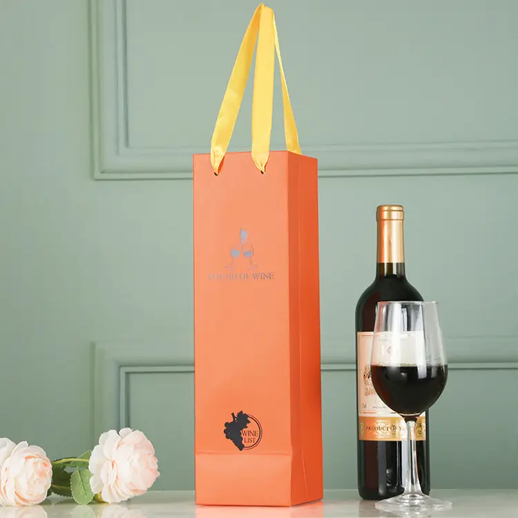 Wine Gift Bags For Single Double Bottles 14