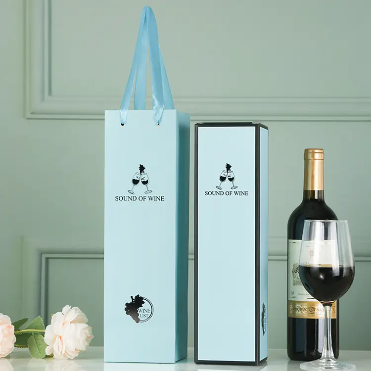 Wine Gift Bags For Single Double Bottles 4