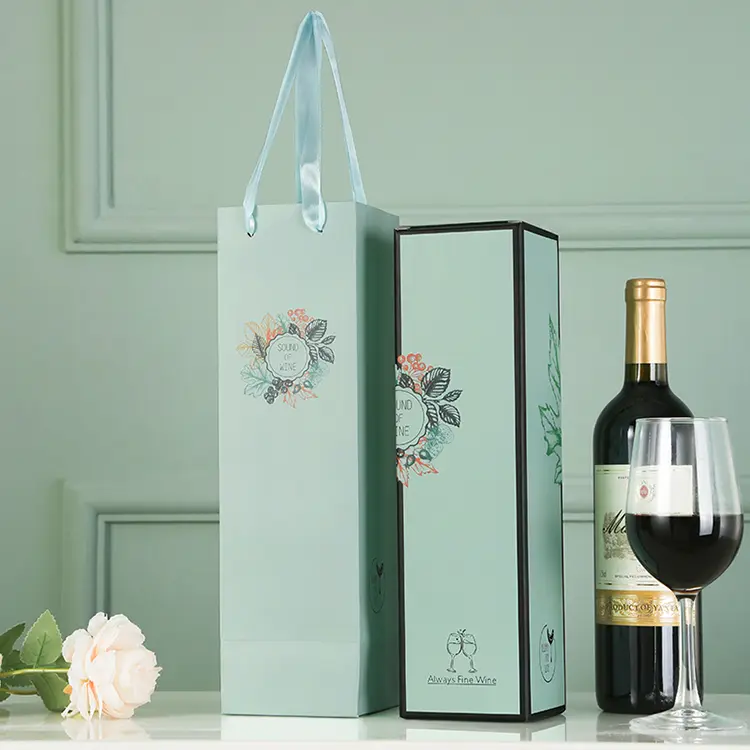Wine Gift Bags For Single Double Bottles 5