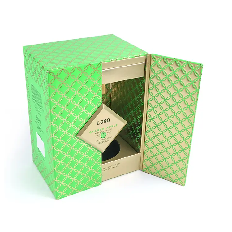 Double Door Whiskey Display Box 5