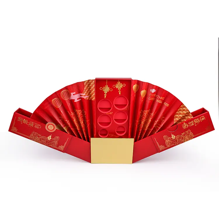 Fan shaped Luxury Gift Box 4