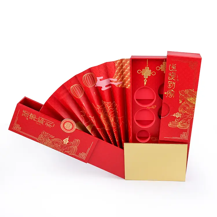 Fan shaped Luxury Gift Box 5