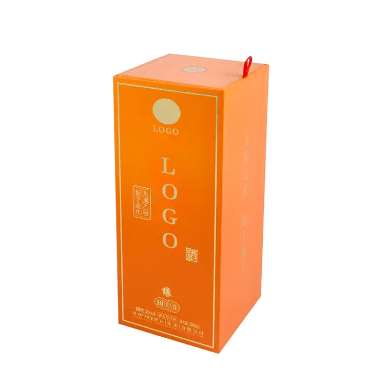 Foldable Single Wine Gift Box 1