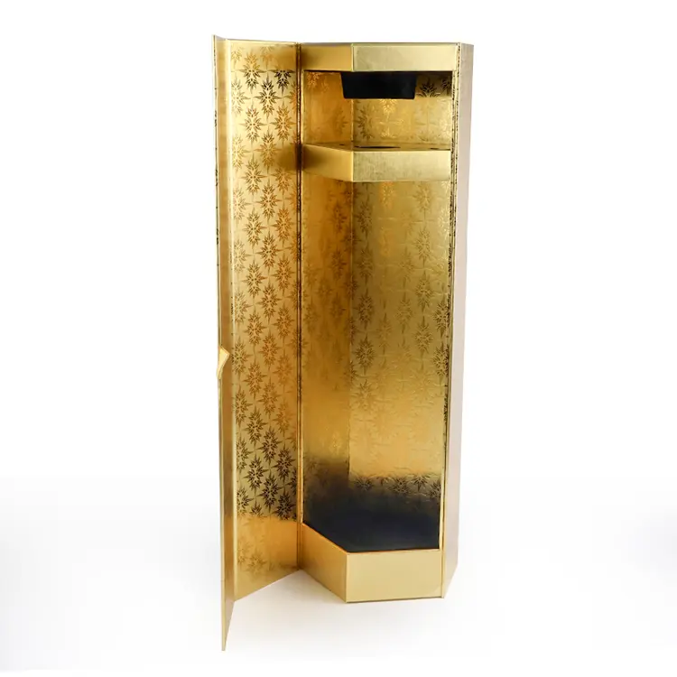 Gold Wine Packaging Box 3