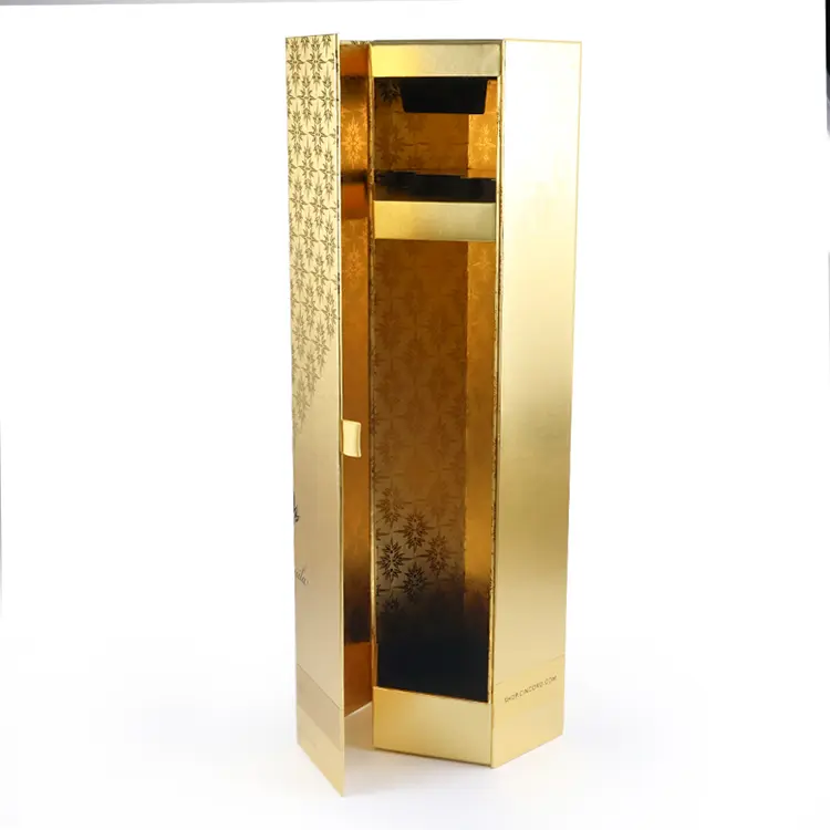 Gold Wine Packaging Box 7