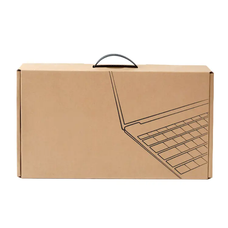 Laptop Shipping Box With Handle 3