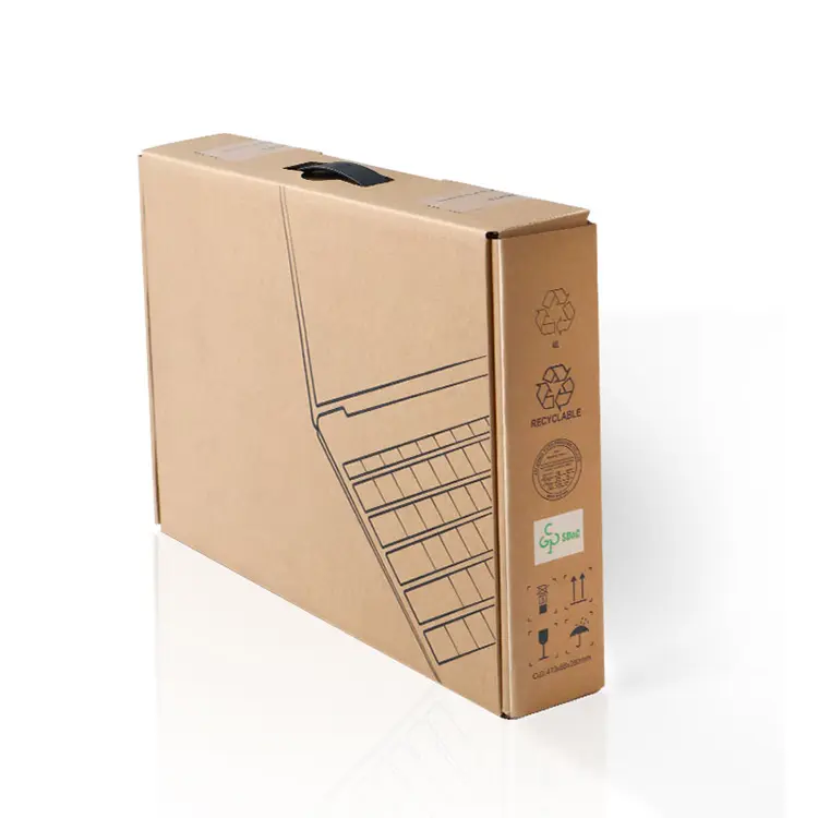 Laptop Shipping Box With Handle 4