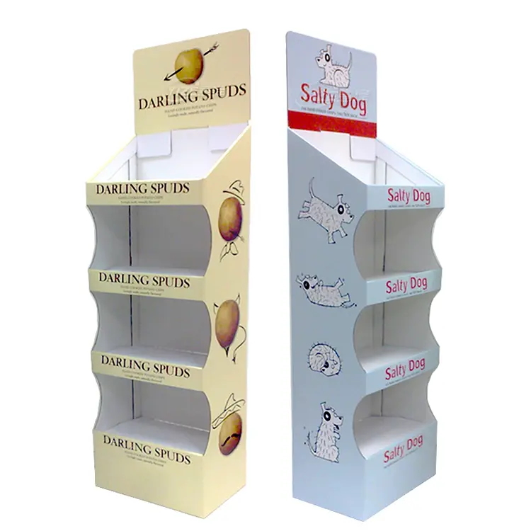 Candy Food Cardboard Display Stand 1