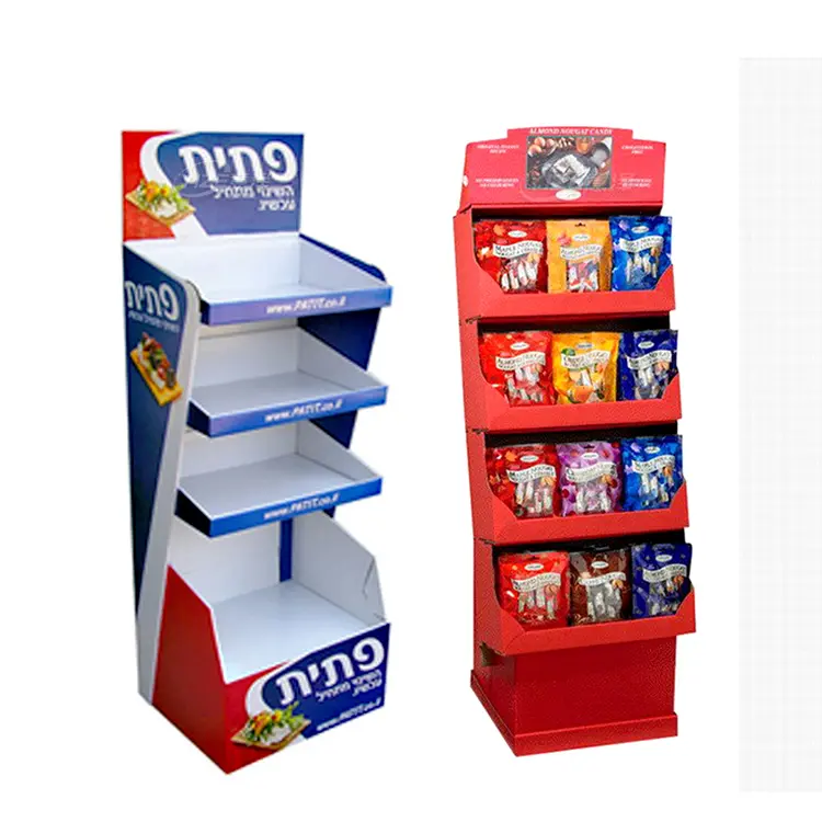 Candy Food Cardboard Display Stand 2