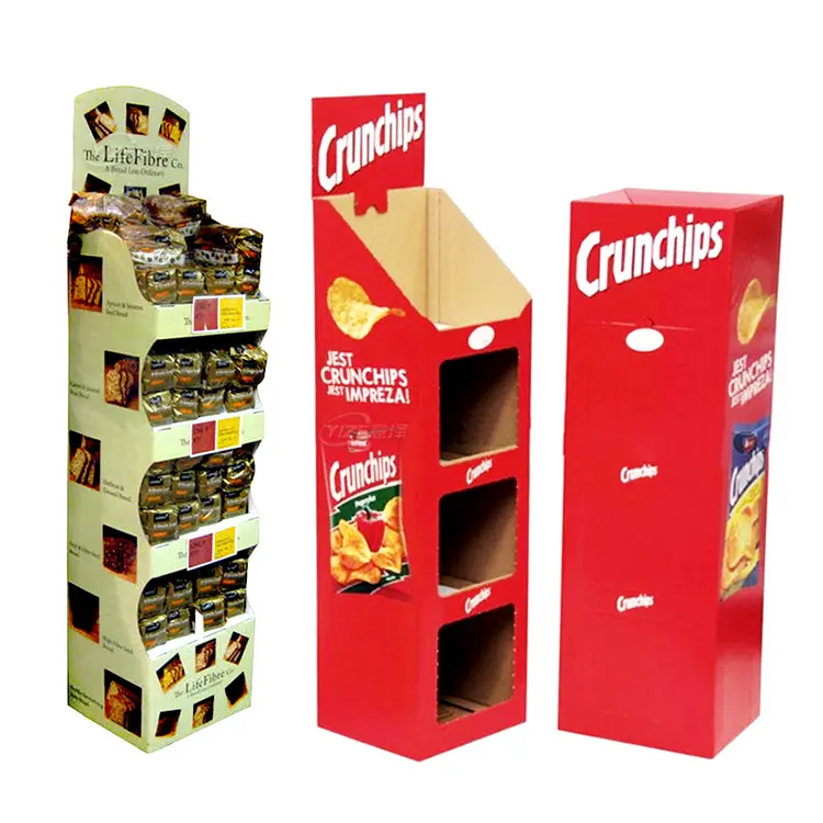 Candy Food Cardboard Display Stand 3