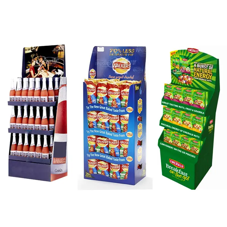 Candy Food Cardboard Display Stand 6
