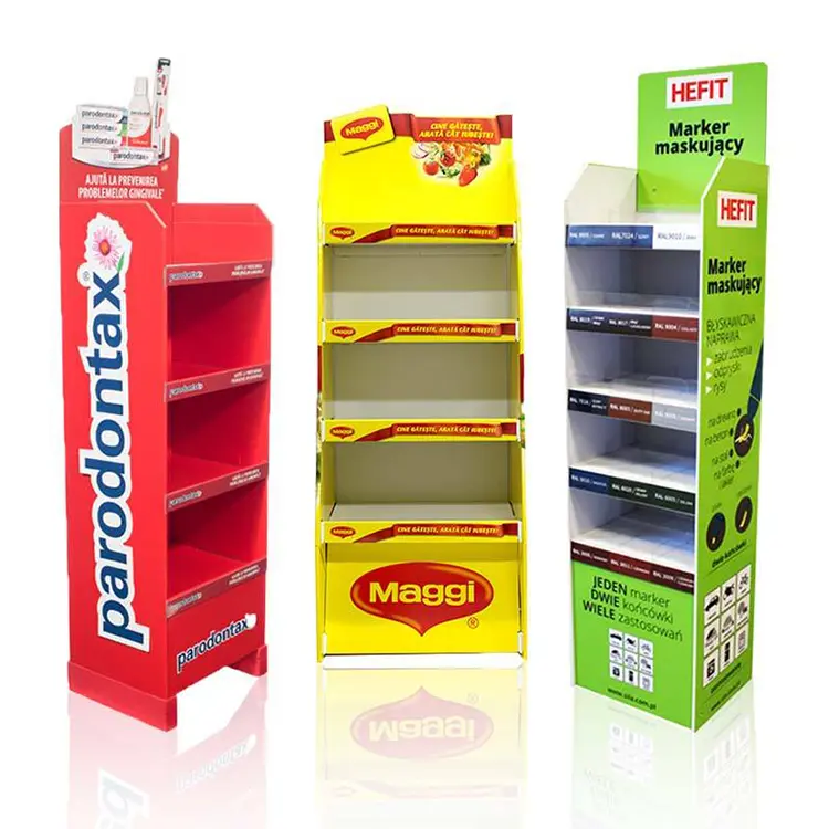 Cardboard Bottle Display Stand Manufacture 1
