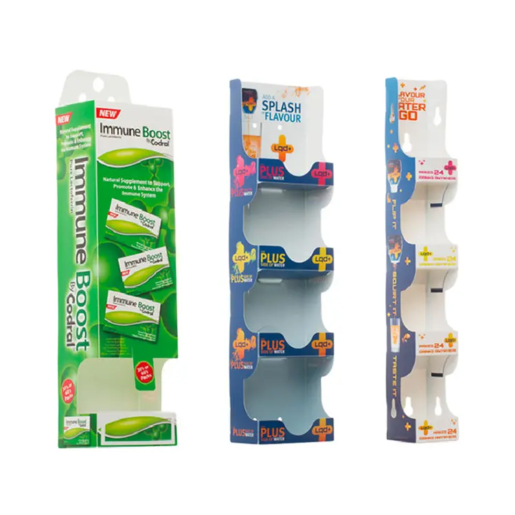 Cardboard Floor Display Shelf 4