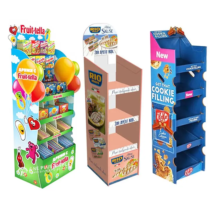 Cardboard Snack Display Stand 1
