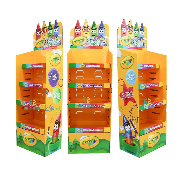 Cardboard Stationery Display Stand 1