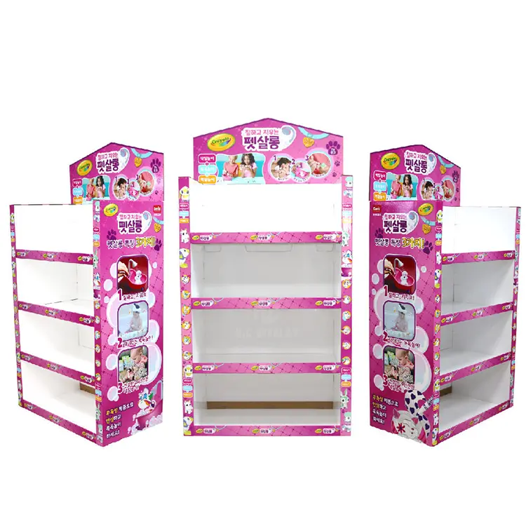 Cardboard Stationery Display Stand 2