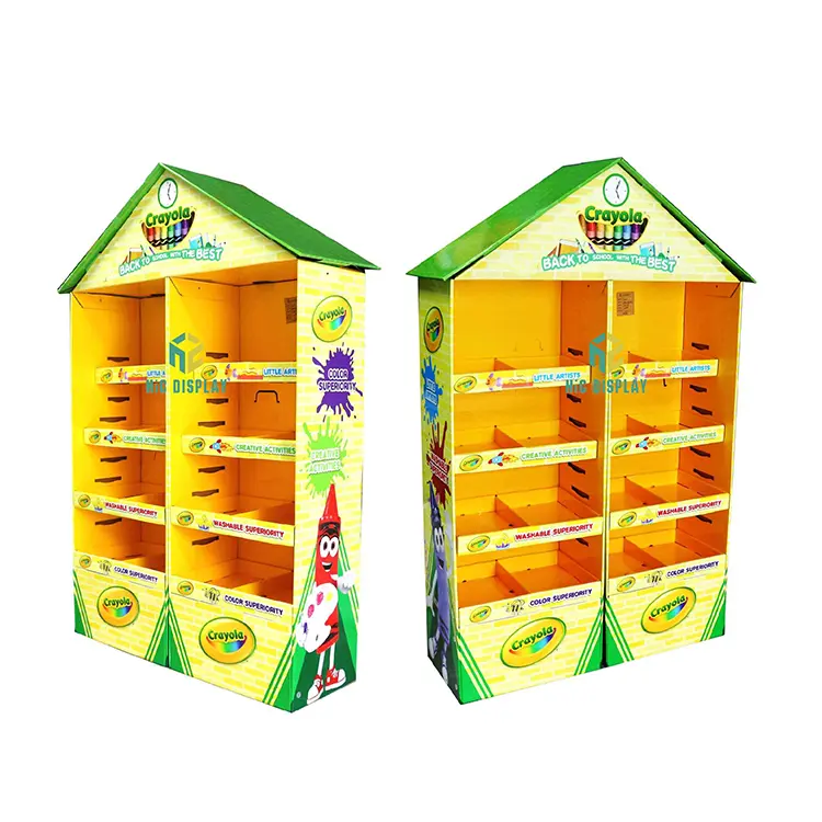 Cardboard Stationery Display Stand 6