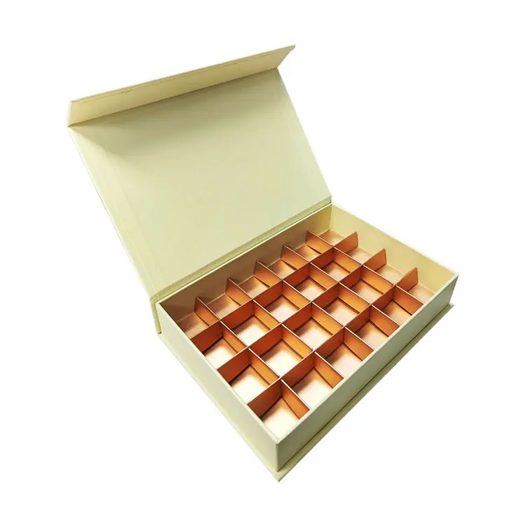 Golden Chocolate Bar Gift Boxes 1
