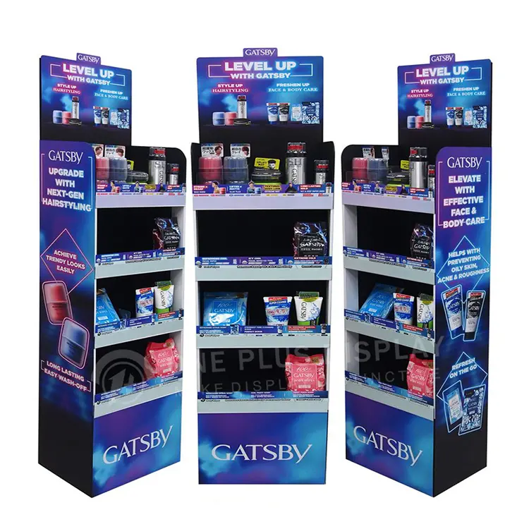 Makeup Cardboard Display Stand 2