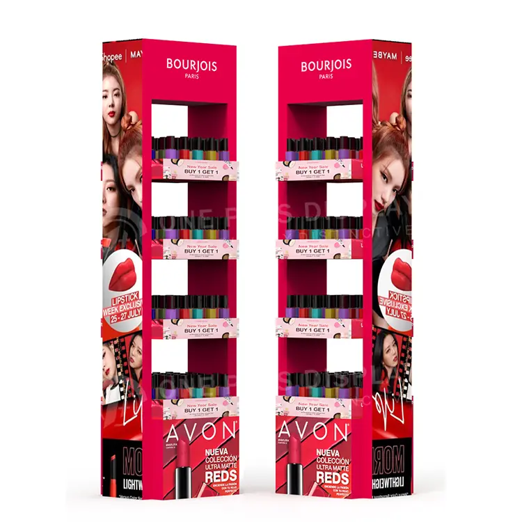 Makeup Cardboard Display Stand 5