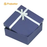 Minimalist Blue Gift Box With Lid 3