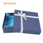 Minimalist Blue Gift Box With Lid 5