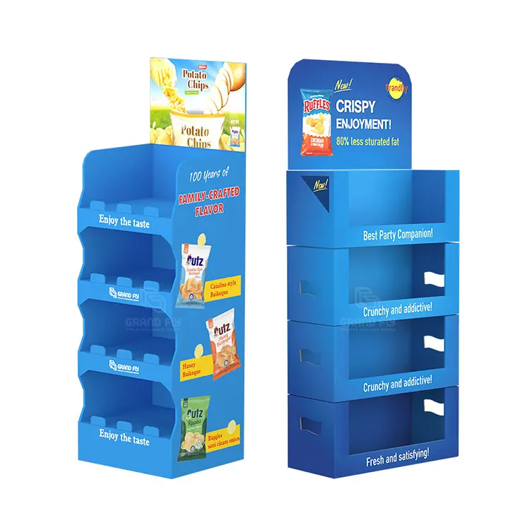 Pop Cardboard Display Rack 3