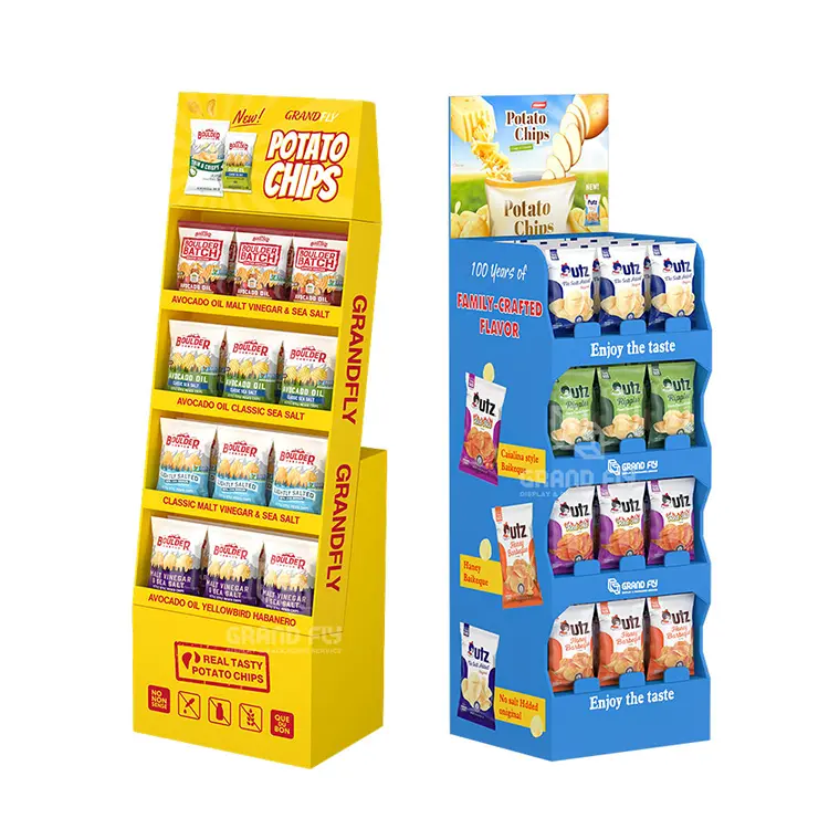 Pop Cardboard Display Rack 4