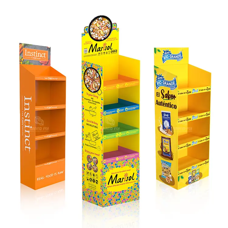 Pop Cardboard Display Rack 5